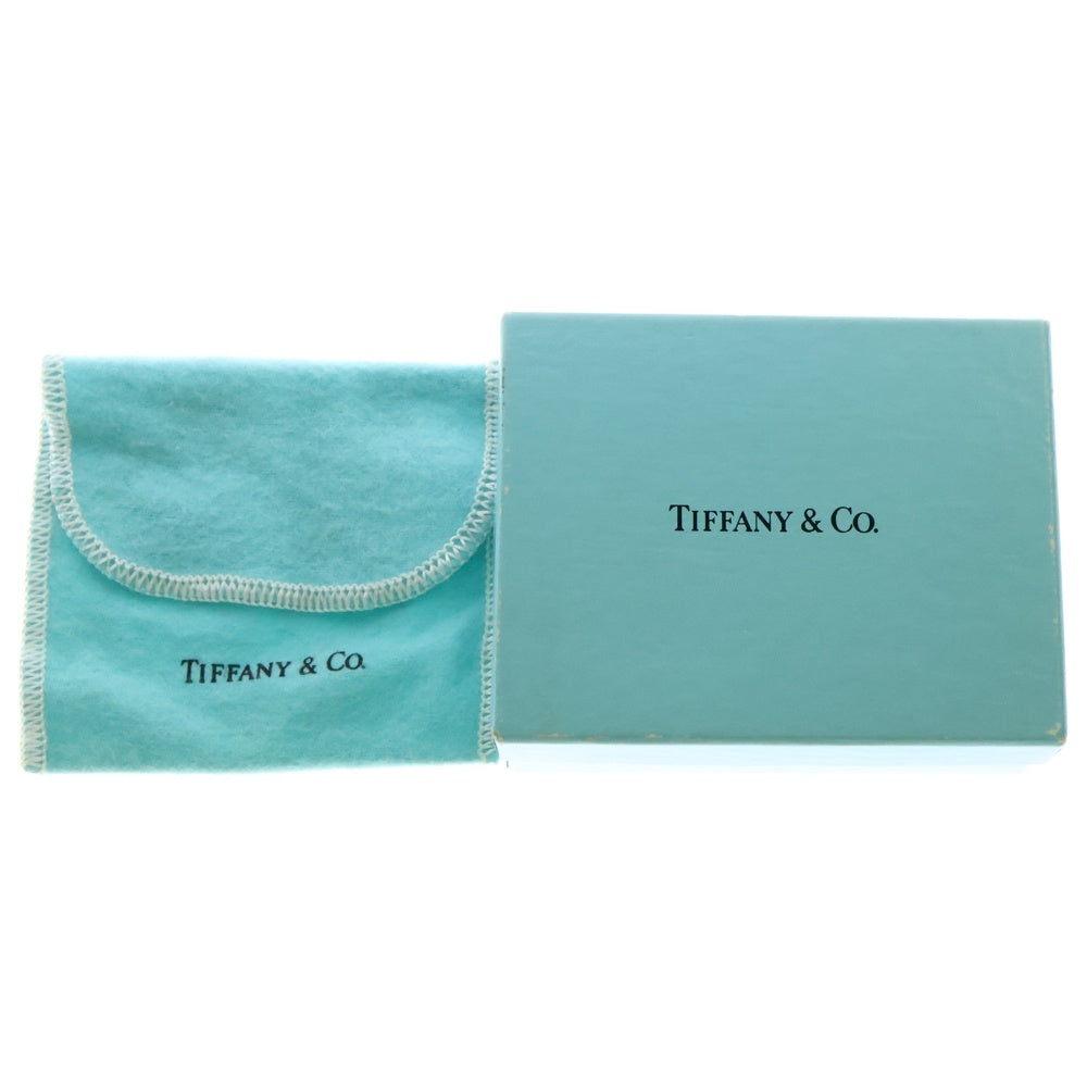 TIFFANY&Co(ティファニー) フック&アイ ツイスト ワイヤー コンビ ブレスレット バングル ゴールド 750/925 6.6g
