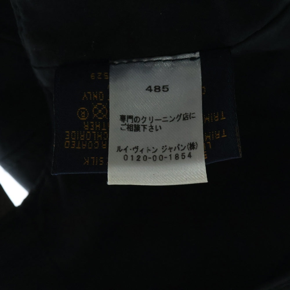 LOUIS VUITTON(ルイヴィトン) キャップ・LV ゲットレディー 帽子 ブラック×ブラウン キャンバス×レザー L M76529