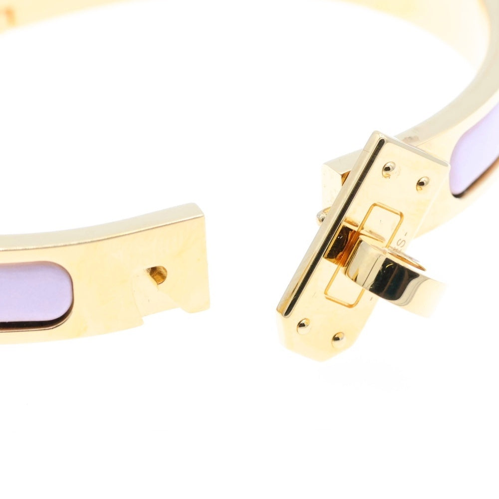 HERMES(エルメス) ミニ クリック ケリー PM バングル ブレスレット ローズ・カンダー エナメル GP アクセサリー