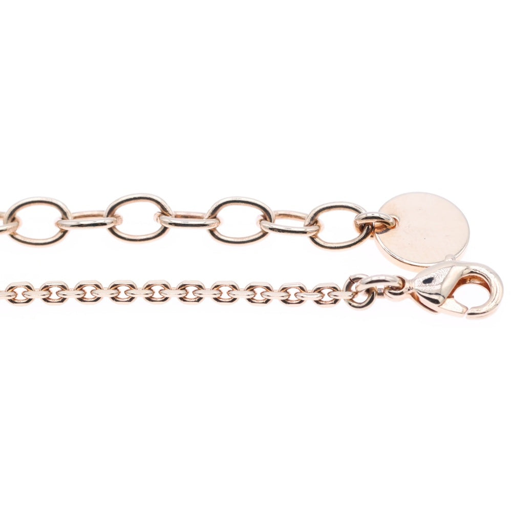 Christian Dior(クリスチャンディオール) Petit CD ブレスレット ハート ピンクゴールド GP ラインストーン アクセサリー