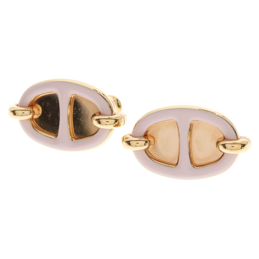 HERMES(エルメス) ピアス ミニ マイヨン ピンク×ピンクゴールド GP アクセサリー