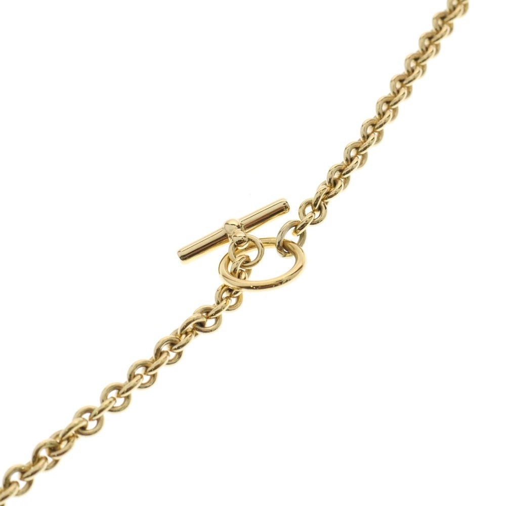 HERMES(エルメス) ネックレス メダイユ カドリージュGM ゴールド GP アクセサリー