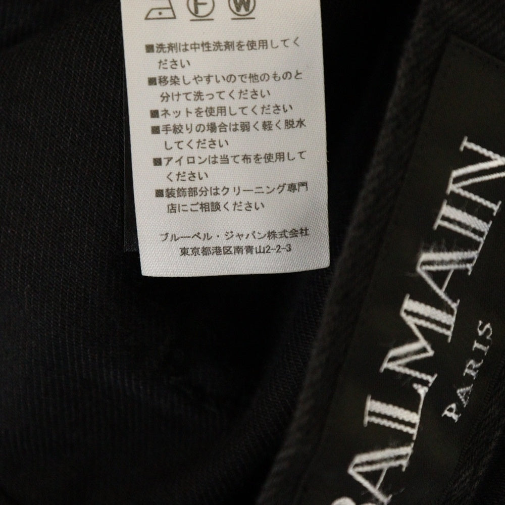 BALMAIN(バルマン) バイカースキニーデニムパンツ ブラック