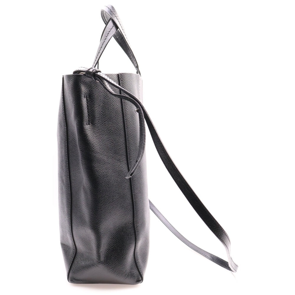 CELINE(セリーヌ) カバスモール 2WAY ショルダーバッグ トートバッグ ハンドバッグ ブラック レザー シルバー金具 189813