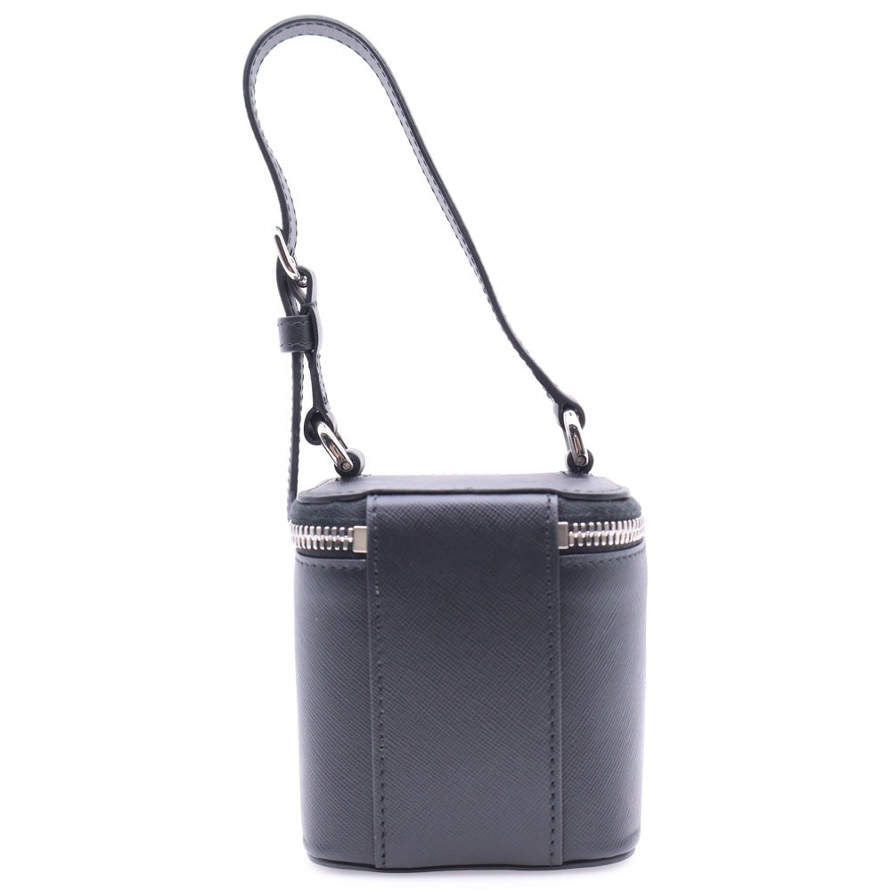 Maison Margiela 0(メゾンマルジェラ) MINI BOX バッグ バニティバッグ ミニバッグ ケース ブラック シルバー金具 レザー SA2VL0012