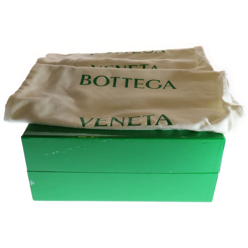 BOTTEGA VENETA(ボッテガヴェネタ) ラグ チェルシー サイドゴア ハイカット ロング ブーツ カーフスキン レザー ブラック レディース 92045VIFH01000