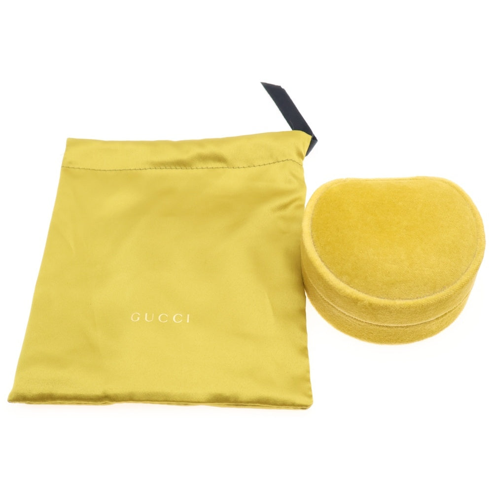 GUCCI(グッチ) GGランニング スタッズ ピアス Au750 K18 YG イエローゴールド