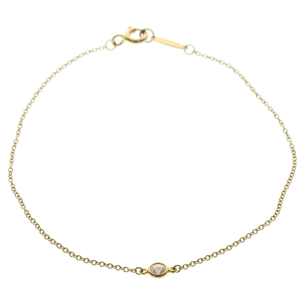 TIFFANY&Co(ティファニー) バイザヤード ブレスレット Au750 K18 YG イエローゴールド 1Pダイヤモンド