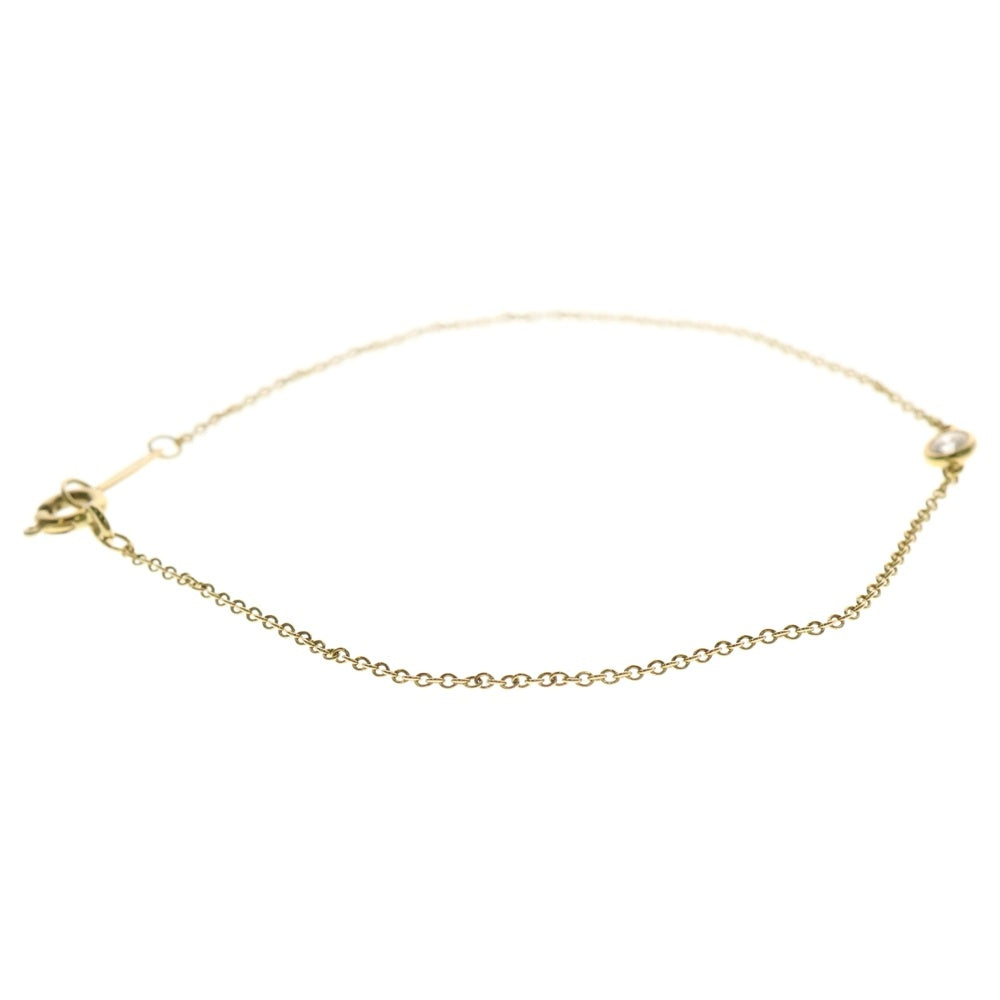 TIFFANY&Co(ティファニー) バイザヤード ブレスレット Au750 K18 YG イエローゴールド 1Pダイヤモンド