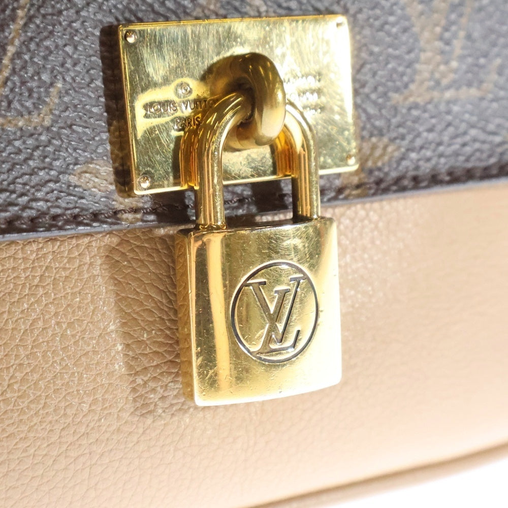 LOUIS VUITTON(ルイヴィトン) モノグラムセサミ マリンニャン 2WAY ハンドバッグ ショルダーバッグ ブラウン PVCレザー