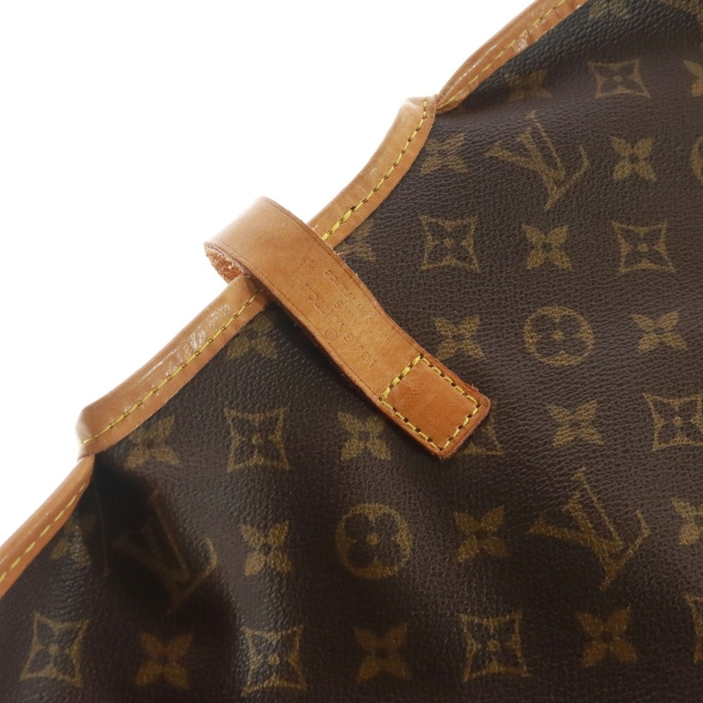 LOUIS VUITTON(ルイヴィトン) モノグラム サック ドゥ ポルト マントー PVC レザー ガーメントケース スーツカバー ゴールド金具 ブラウン M23542