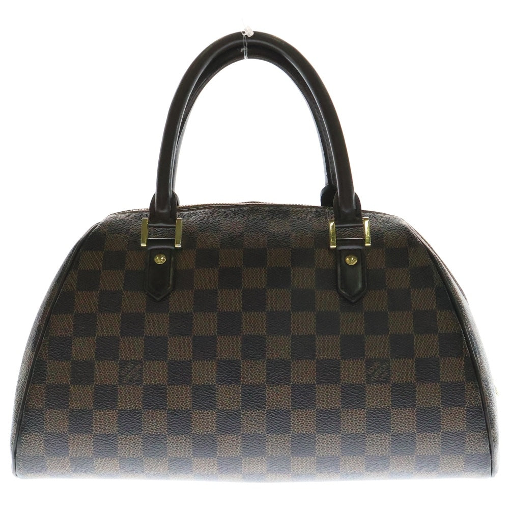 LOUIS VUITTON(ルイヴィトン) ダミエ リベラMM ハンドバッグ ボストンバッグ ゴールド金具 レザー×PVC ブラウン N41434