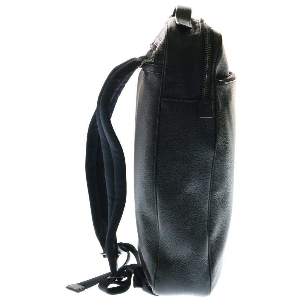 COACH(コーチ) メトロポリタン ソフト コンバーチブル レザー 3WAY ハンド ビジネスバッグ ブリーフケース バックパック リュックサック シルバー/ガンメタ金具 ブラック 79542