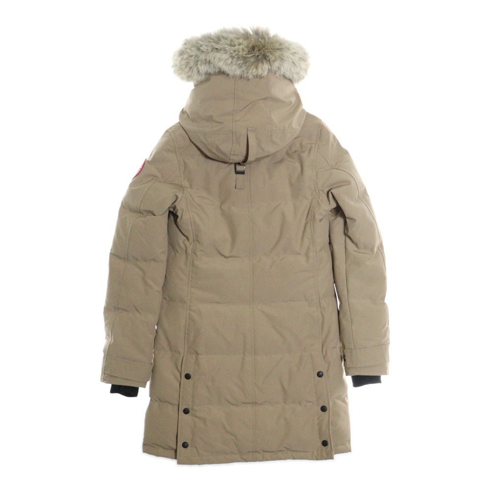 CANADA GOOSE(カナダグース) MACKENZIE PARKA マッケンジーパーカー ファー フーデッド ジップアップ ダウンジャケット ベージュ レディース 2302JL