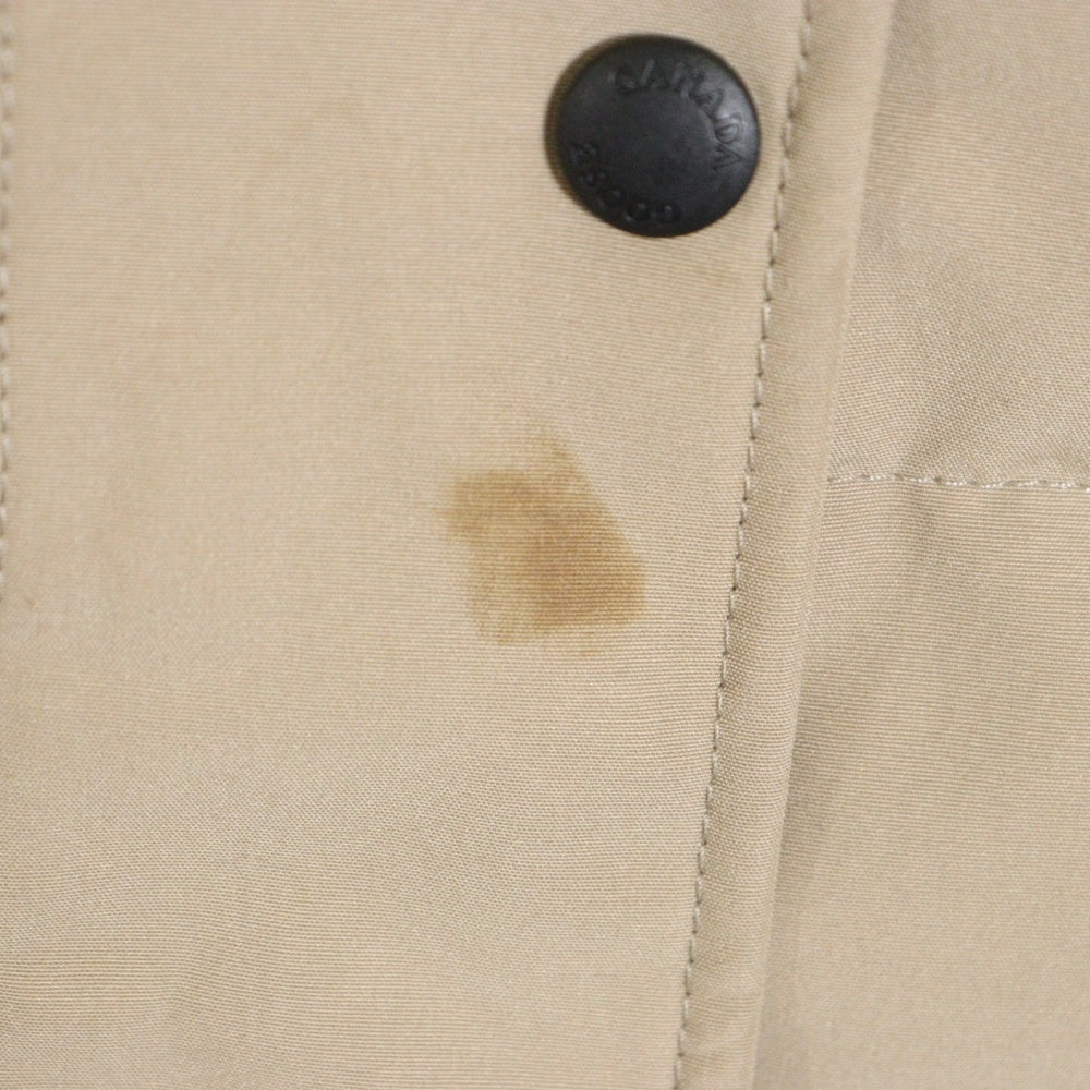 CANADA GOOSE(カナダグース) MACKENZIE PARKA マッケンジーパーカー ファー フーデッド ジップアップ ダウンジャケット ベージュ レディース 2302JL