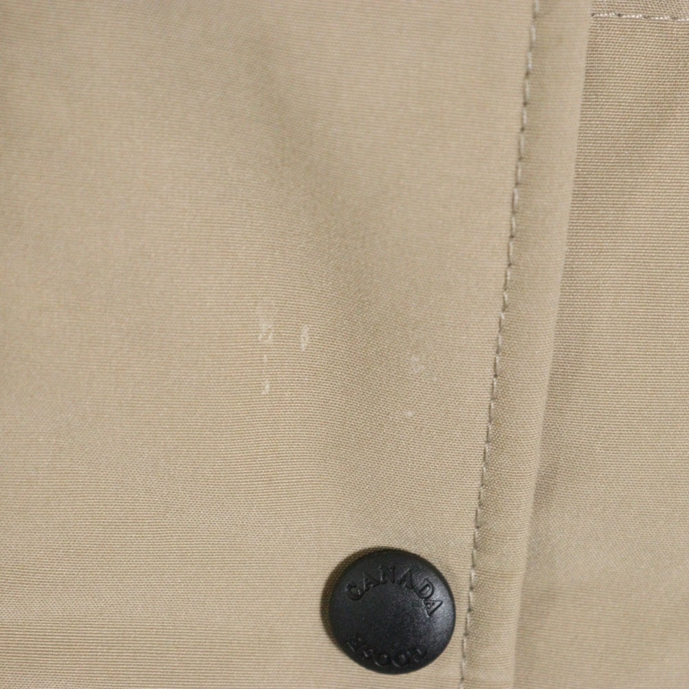 CANADA GOOSE(カナダグース) MACKENZIE PARKA マッケンジーパーカー ファー フーデッド ジップアップ ダウンジャケット ベージュ レディース 2302JL