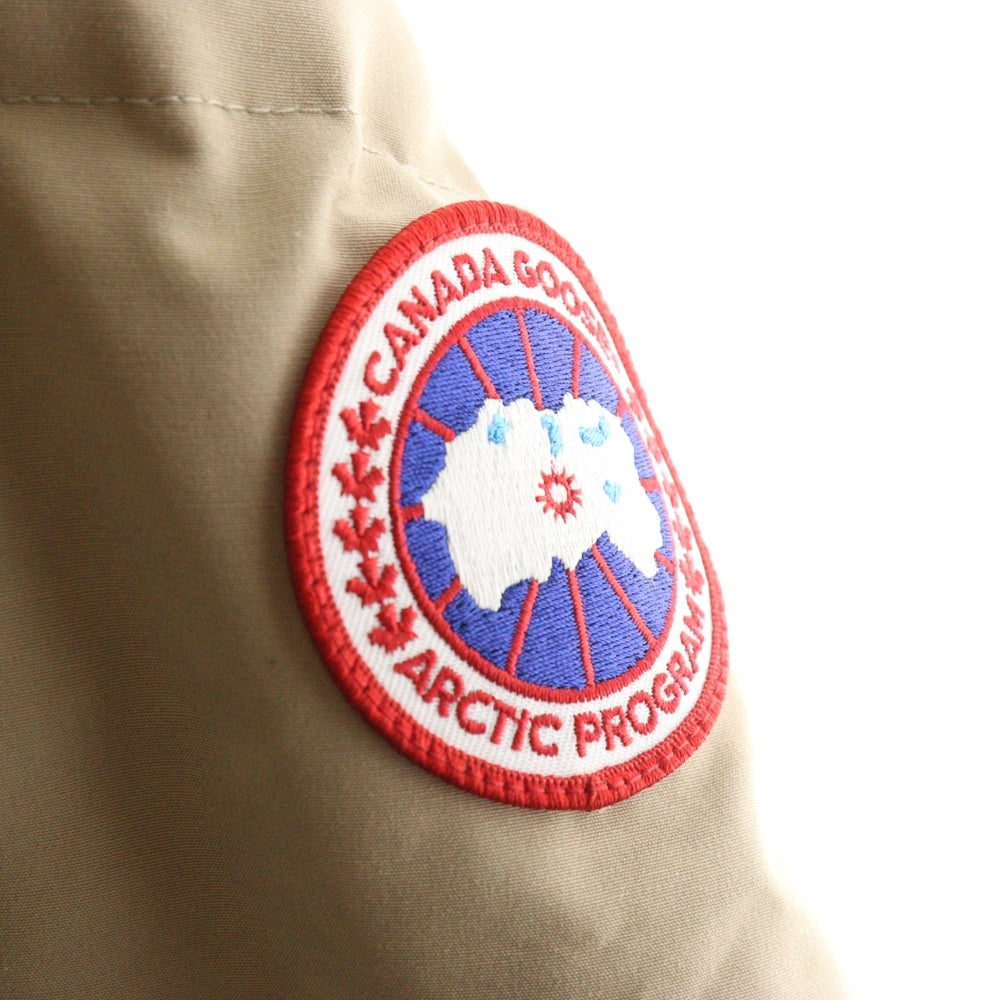 CANADA GOOSE(カナダグース) MACKENZIE PARKA マッケンジーパーカー ファー フーデッド ジップアップ ダウンジャケット ベージュ レディース 2302JL