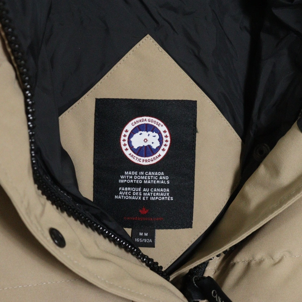 CANADA GOOSE(カナダグース) MACKENZIE PARKA マッケンジーパーカー ファー フーデッド ジップアップ ダウンジャケット ベージュ レディース 2302JL