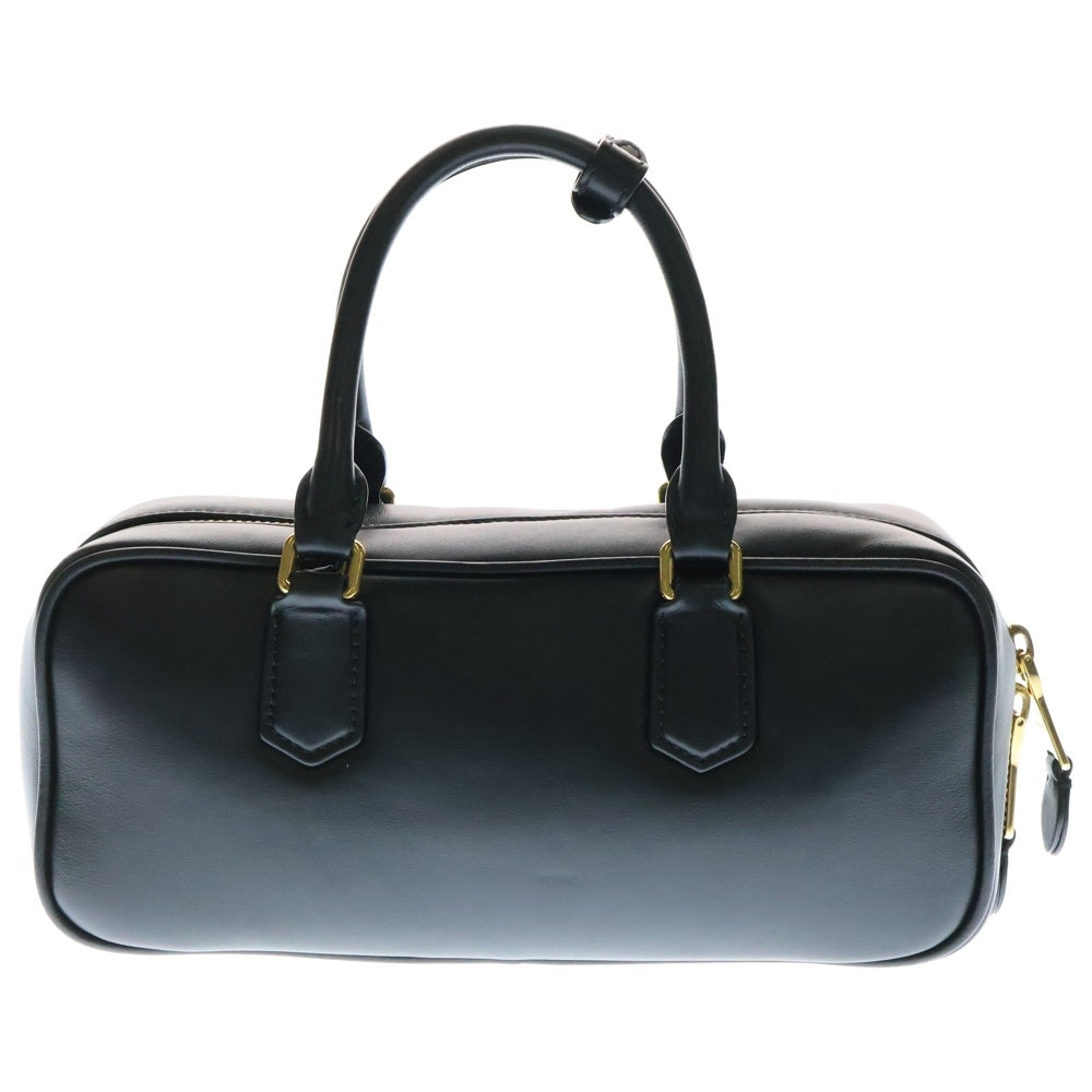 miumiu(ミュウミュウ) アルカディ 2WAYハンドバッグ ショルダーバッグ ミニバッグ ブラック ゴールド金具 レザー 5BB148