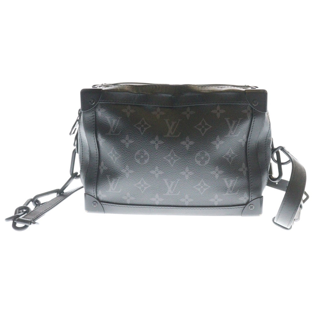 LOUIS VUITTON(ルイヴィトン) ソフトトランク モノグラム エクリプス PVC レザー チェーン ショルダーバッグ ブラック M44730