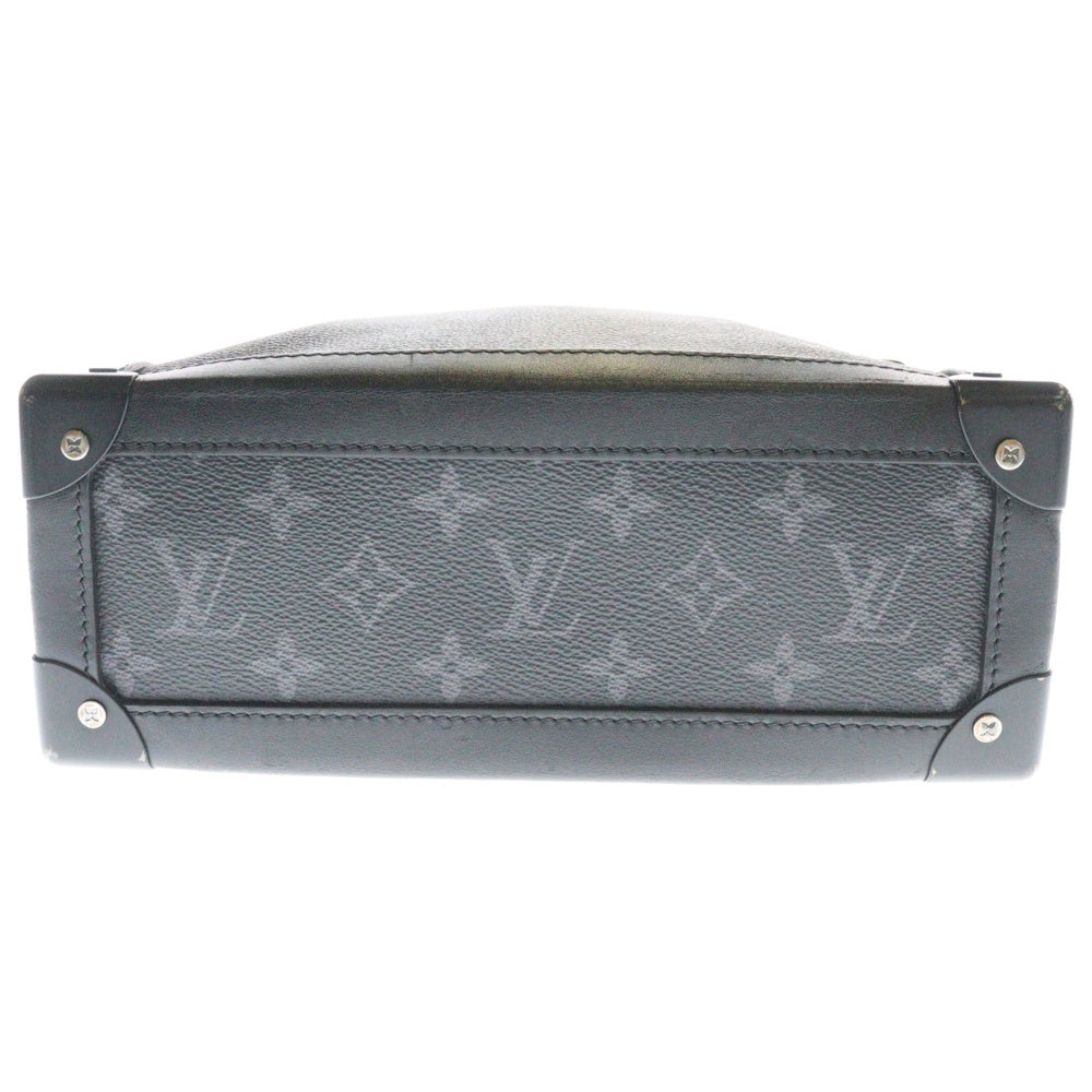 LOUIS VUITTON(ルイヴィトン) ソフトトランク モノグラム エクリプス PVC レザー チェーン ショルダーバッグ ブラック M44730