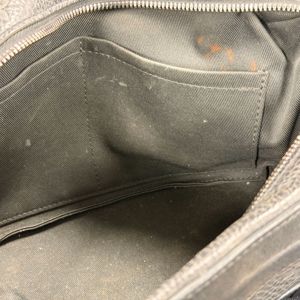 LOUIS VUITTON(ルイヴィトン) ソフトトランク モノグラム トリヨンレザー チェーン ショルダーバッグ ブラック M55700