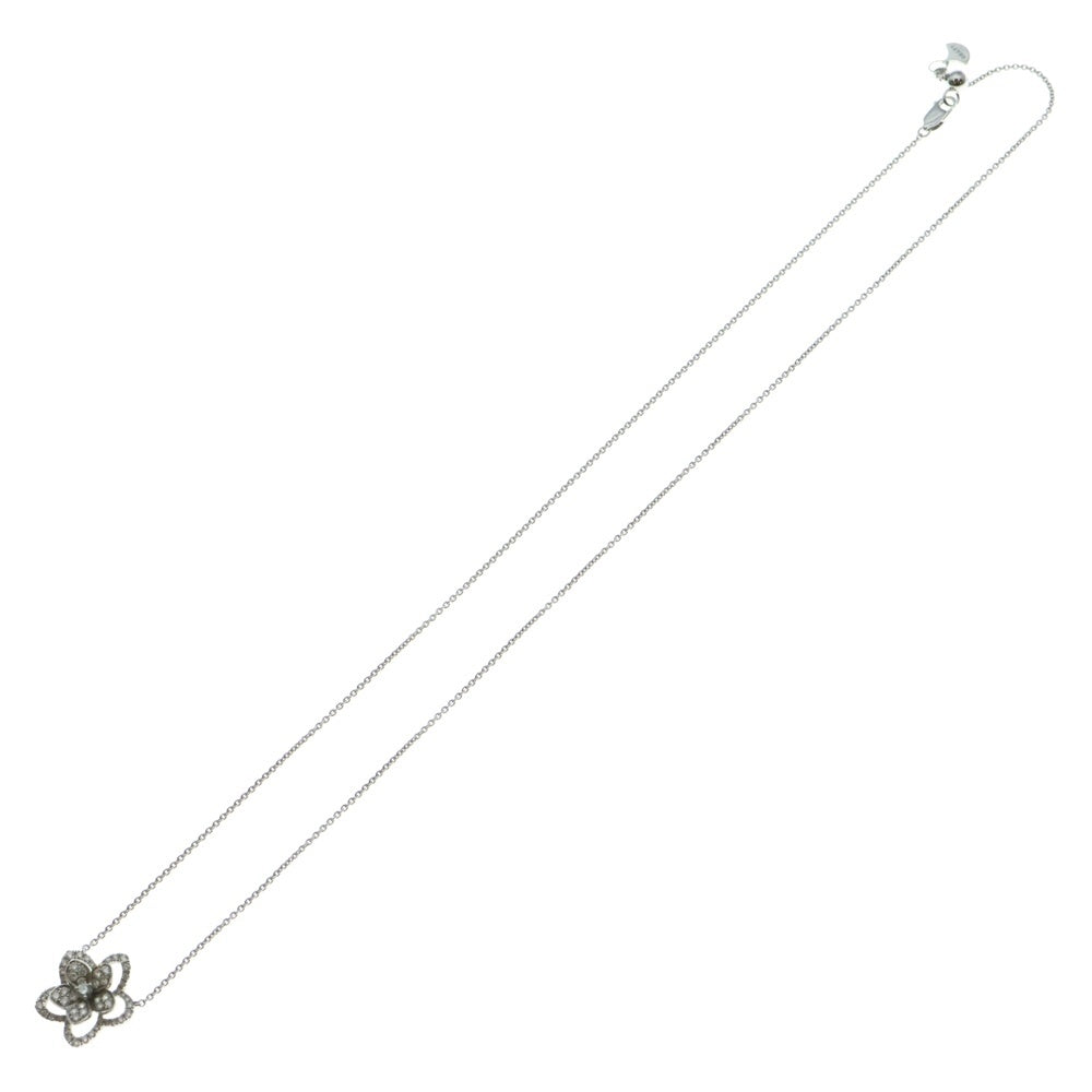 GRAFF(グラフ) ワイルドフラワー ラージネックレス ダイヤモンド ホワイトゴールド Au750WG ジュエリー