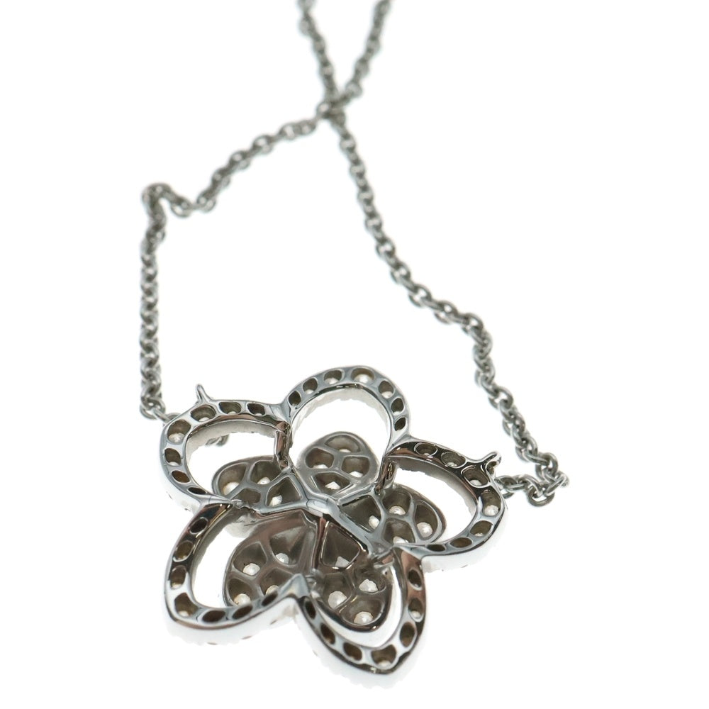 GRAFF(グラフ) ワイルドフラワー ラージネックレス ダイヤモンド ホワイトゴールド Au750WG ジュエリー