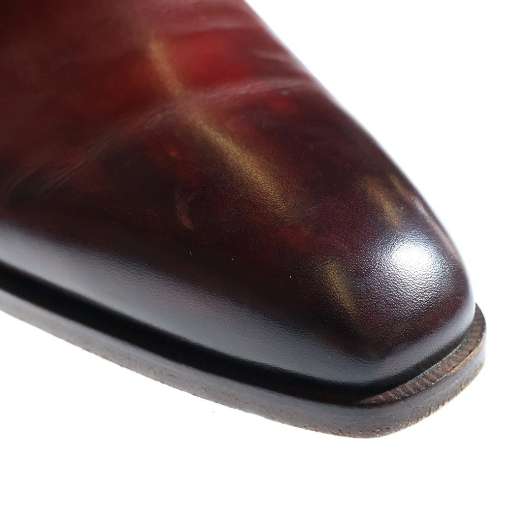 Berluti(ベルルッティ) アレッサンドロ ホールカット レースアップ レザー ドレス ビジネス シューズ ボルドー