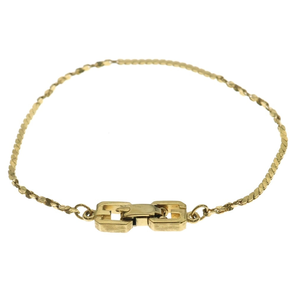 GIVENCHY(ジバンシィ) ロゴ ブレスレット ゴールド GP チェーン