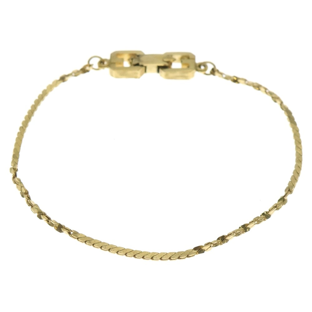 GIVENCHY(ジバンシィ) ロゴ ブレスレット ゴールド GP チェーン