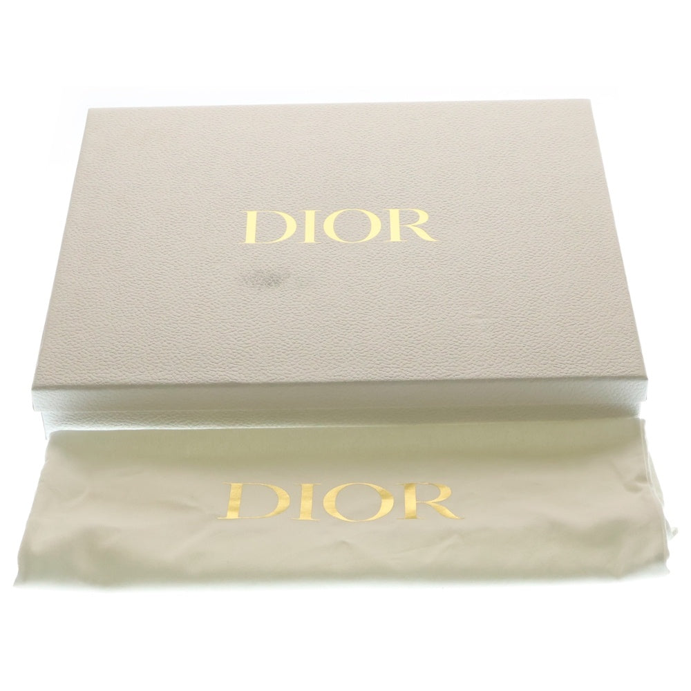Christian Dior(クリスチャンディオール) BOOK TOTE SMALL ブックトート オブリーク柄キャンバスハンドバッグ ネイビー/ベージュ スモール レディース