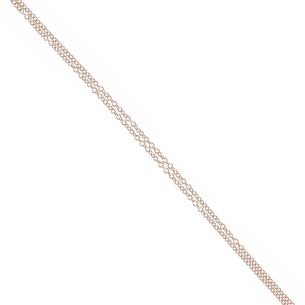 TIFFANY&Co(ティファニー) Tスマイル ミニ ネックレス Au750YG 2.3g ピンクゴールド ペンダント