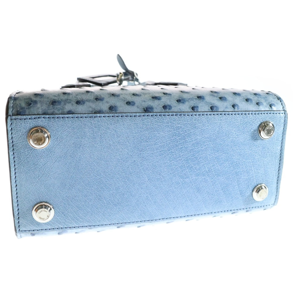 LOUIS VUITTON(ルイヴィトン) シティスティーマーPM ミニ 2WAY レザーハンドバッグ ショルダーバッグ ブルー レディース N94091