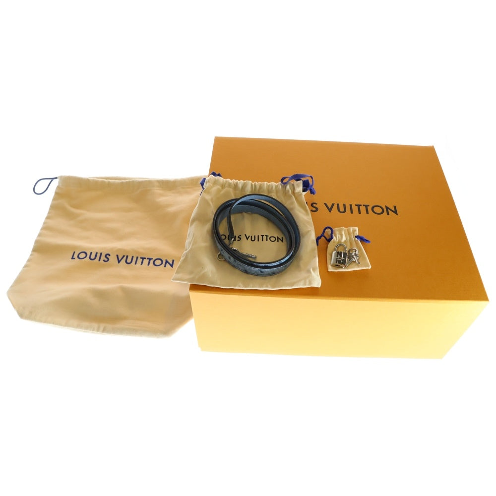 LOUIS VUITTON(ルイヴィトン) シティスティーマーPM ミニ 2WAY レザーハンドバッグ ショルダーバッグ ブルー レディース N94091