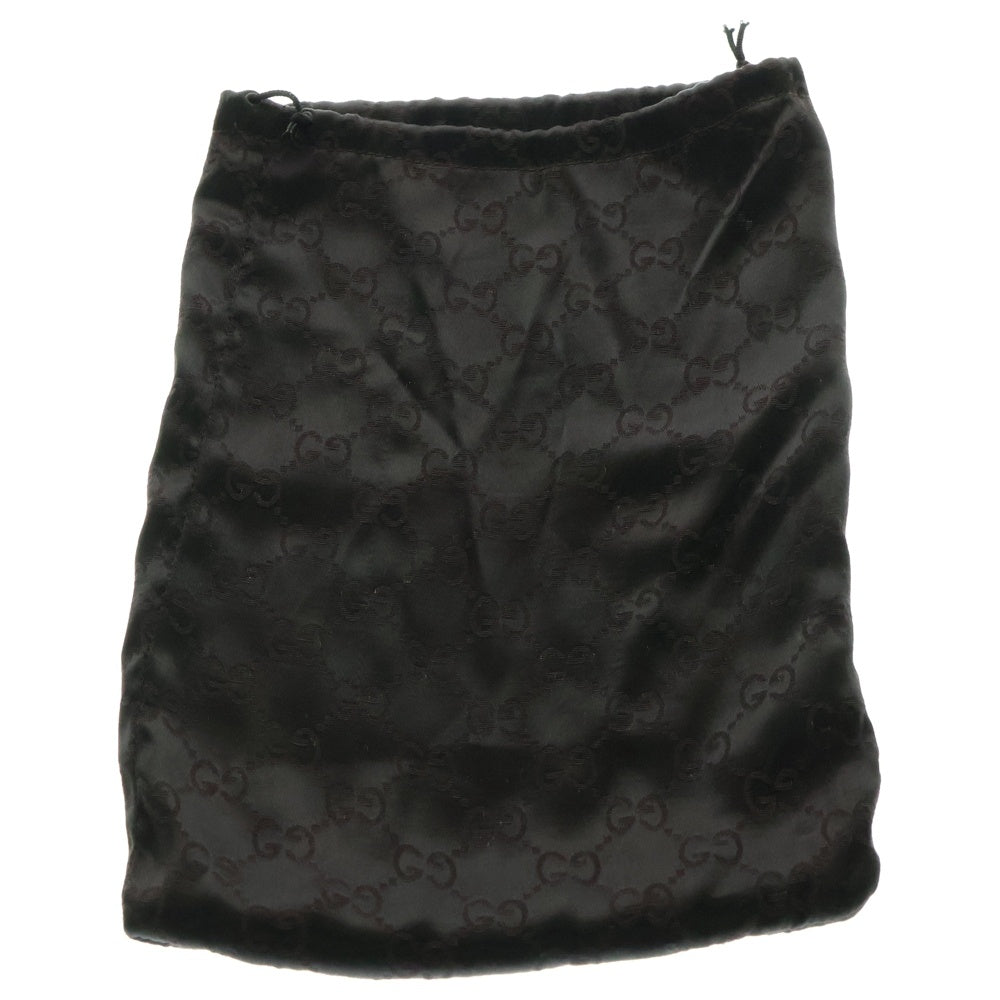 GUCCI(グッチ) GGキャンバス ジャガード ウエストバッグ ボディバッグ ショルダーバッグ レザー シルバー金具 28566