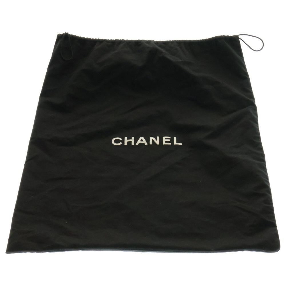 CHANEL(シャネル) カンボンライン キルティング ボーリングバッグ ハンドバッグ ブラウン×アイボリー ラムスキン シルバー金具 A25171