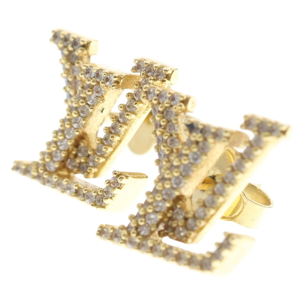 LOUIS VUITTON(ルイヴィトン) アイコニックストラス ピアス イヤーアクセサリー ゴールド GP M00609