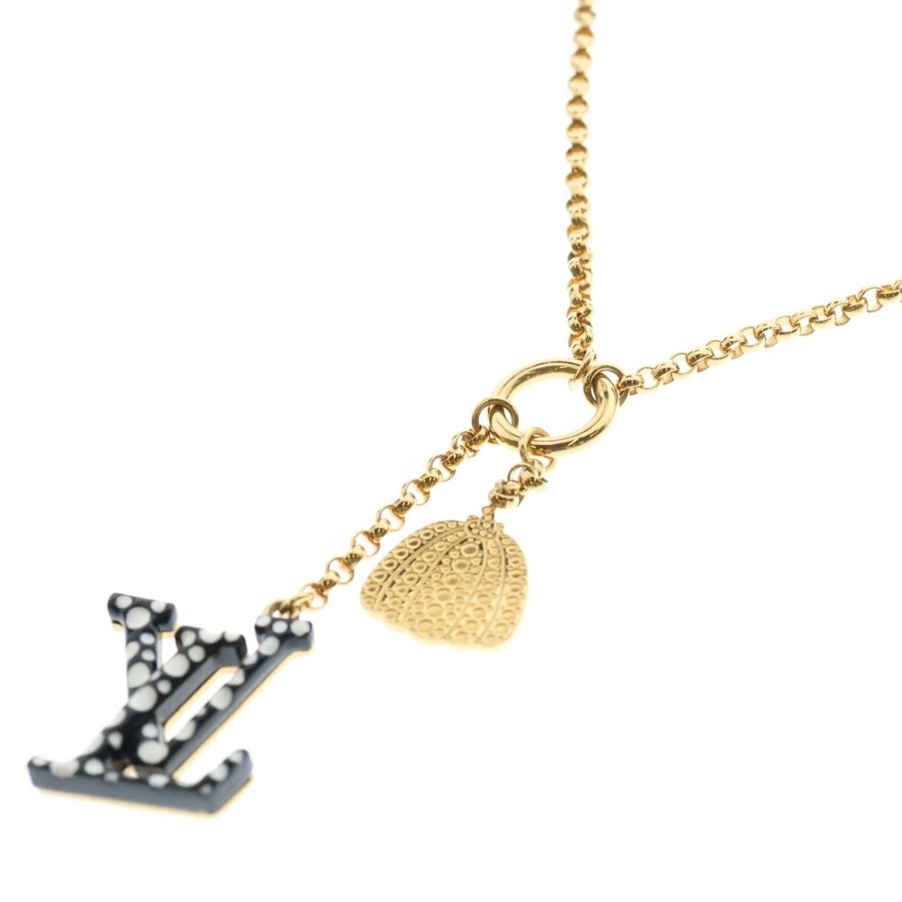 LOUIS VUITTON(ルイヴィトン) コリエ LVアイコニックインフィニティドット ネックレス ペンダント チェーン ゴールド GP M01079