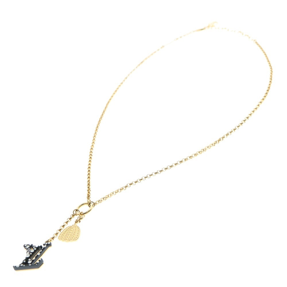 LOUIS VUITTON(ルイヴィトン) コリエ LVアイコニックインフィニティドット ネックレス ペンダント チェーン ゴールド GP M01079