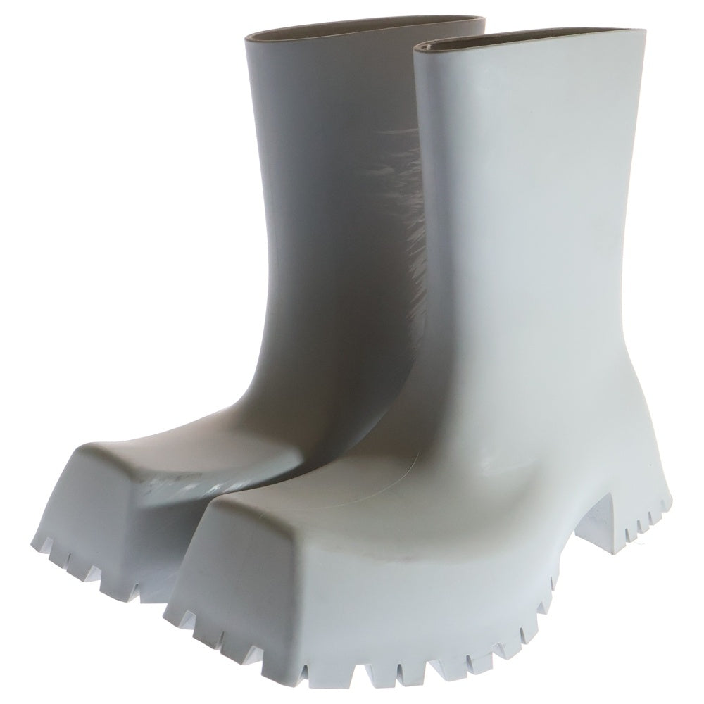 BALENCIAGA(バレンシアガ) 22SS TROOPER RUBBER BOOT トルーパー ラバーブーツ グレー 680660
