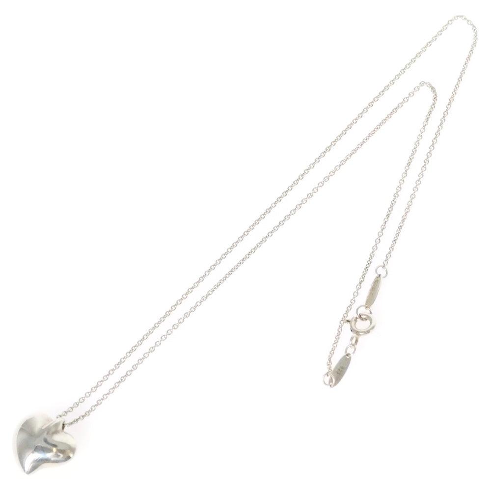 TIFFANY&Co(ティファニー) カーブドハート ネックレス ペンダント チェーン シルバー SV925 4.5g