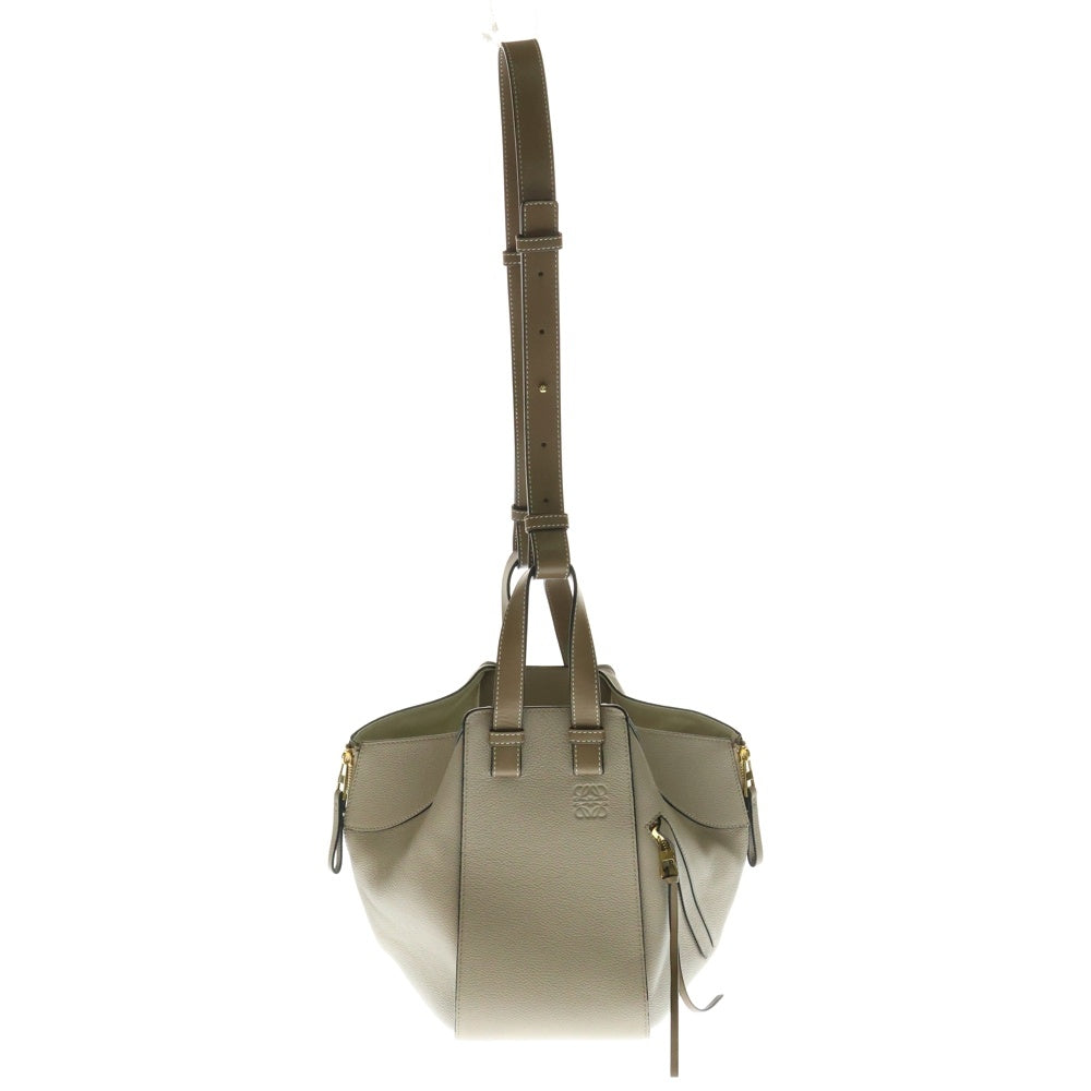 LOEWE(ロエベ) ハンモック スモール 2wayショルダーバッグ ハンドバッグ ベージュ レザー