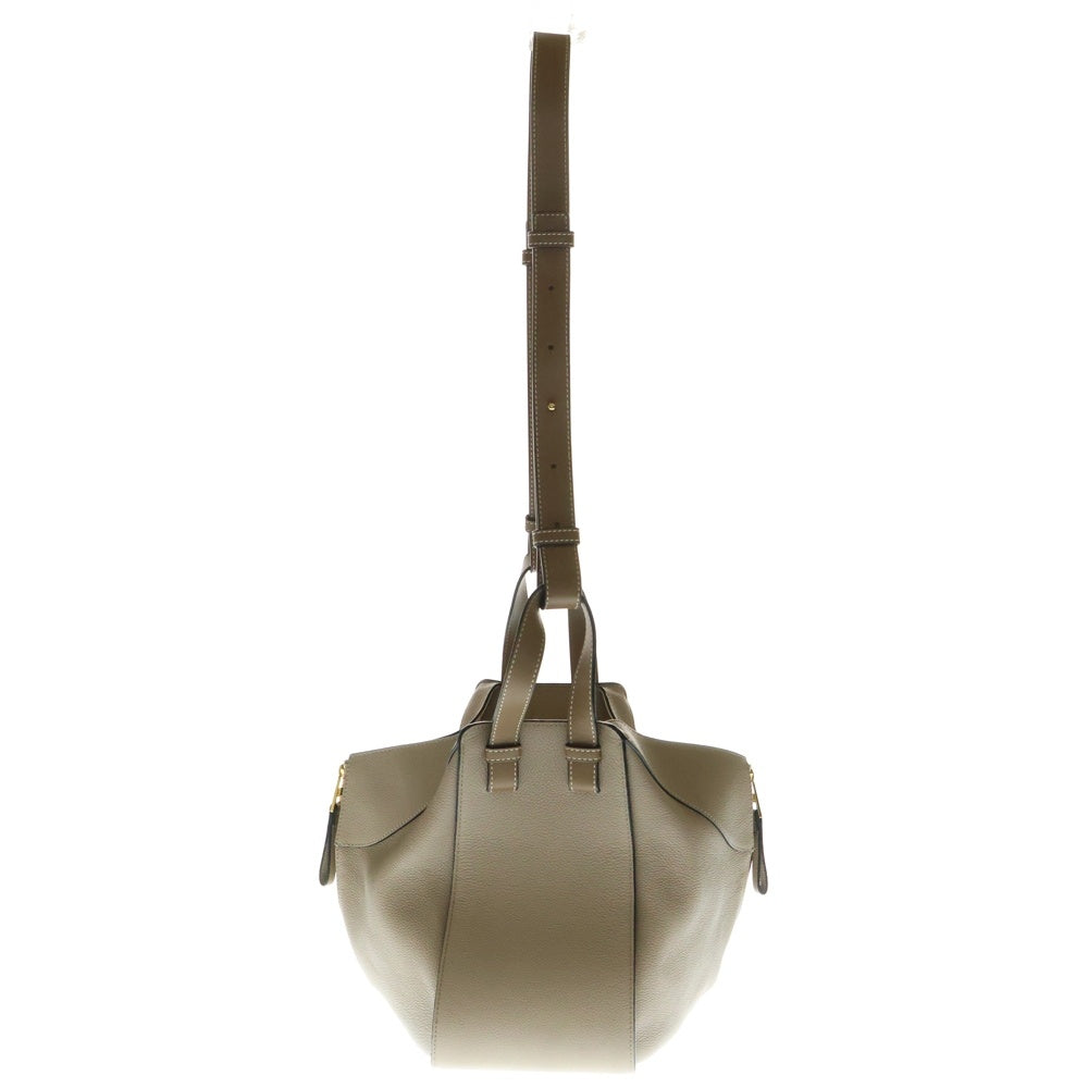 LOEWE(ロエベ) ハンモック スモール 2wayショルダーバッグ ハンドバッグ ベージュ レザー