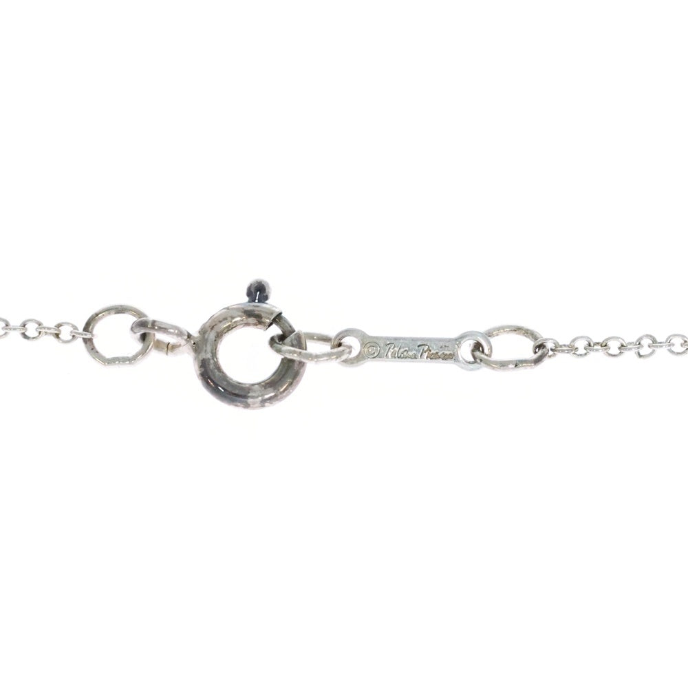 TIFFANY&Co(ティファニー) パロマピカソ クラウンオブハート 1Pピンクサファイア ネックレス ペンダント チェーン シルバー