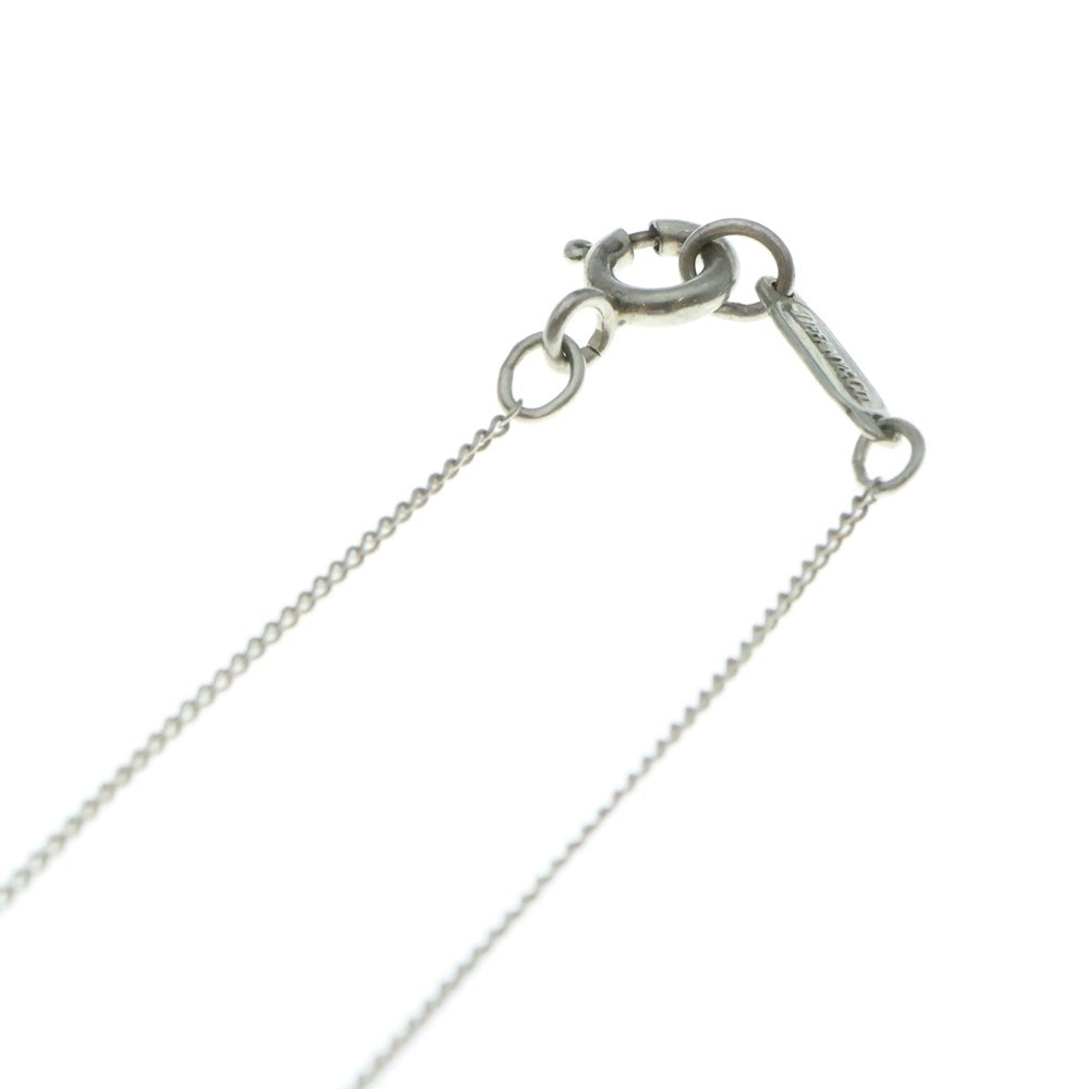 TIFFANY&Co(ティファニー) ハートリボンネックレス ペンダント チェーン シルバー×ゴールド SV925/K18 4.8g
