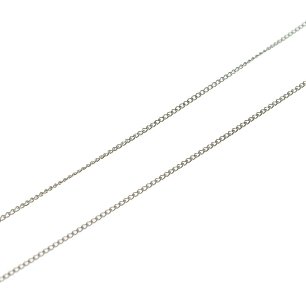TIFFANY&Co(ティファニー) ハートリボンネックレス ペンダント チェーン シルバー×ゴールド SV925/K18 4.8g