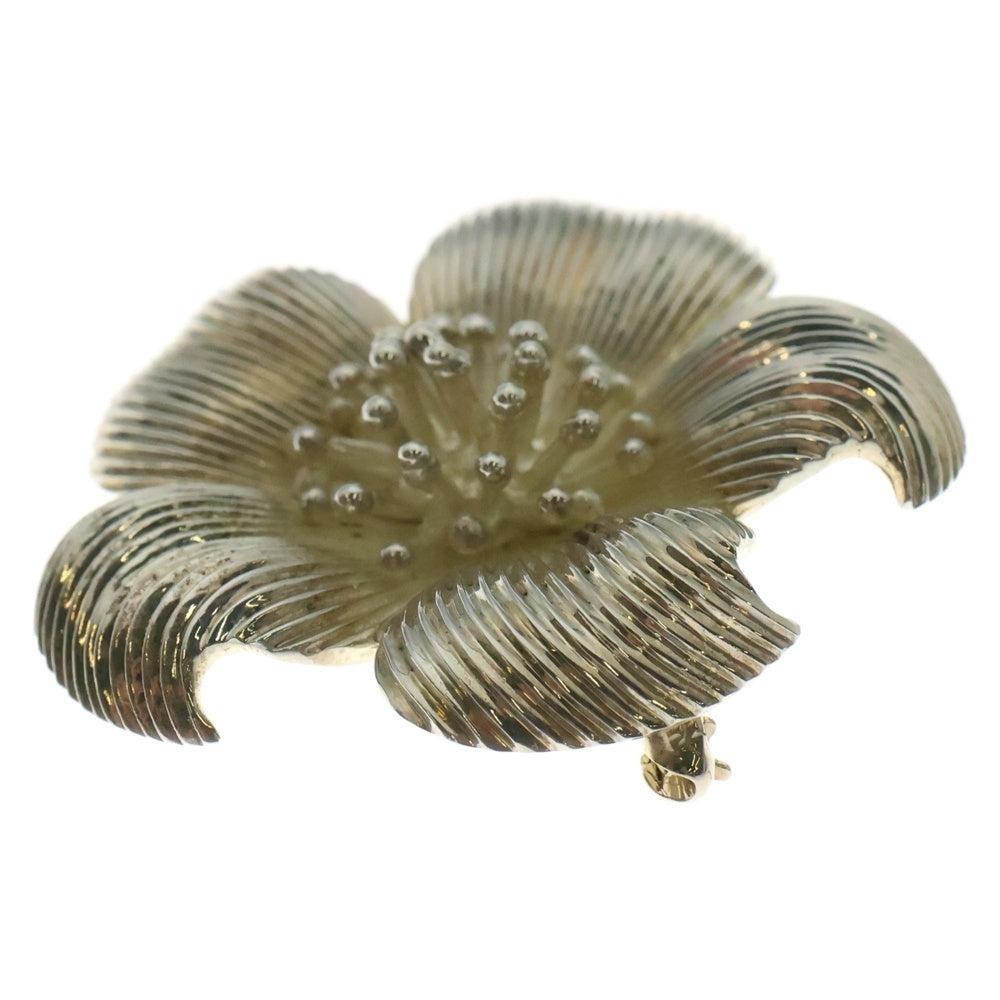 TIFFANY&Co(ティファニー) フラワーモチーフ ブローチ ピンバッジ シルバー