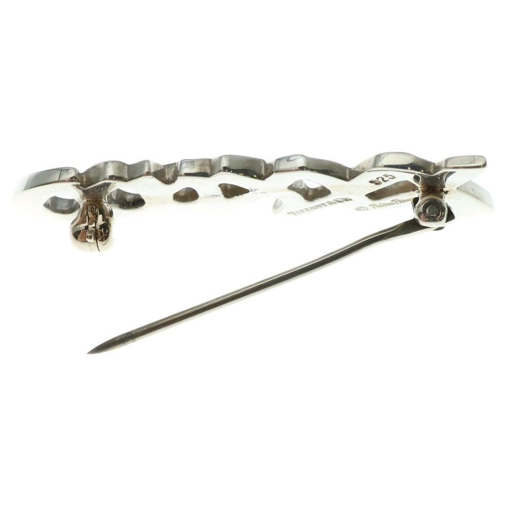 TIFFANY&Co(ティファニー) ラブ&キス ブローチ ピンバッジ シルバー SV925 3.8g