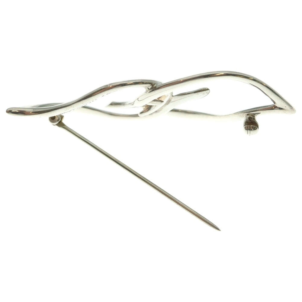 TIFFANY&Co(ティファニー) ダブルリーフ ブローチ ピンバッジ シルバー